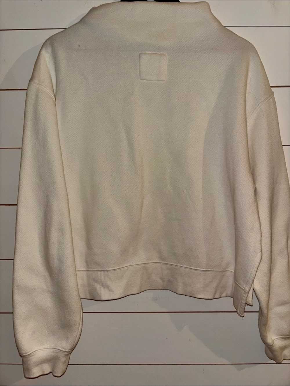 Z Supply Cream Crewneck Pullover